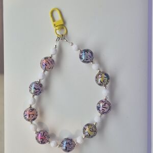 Leopard Heart Wristlet